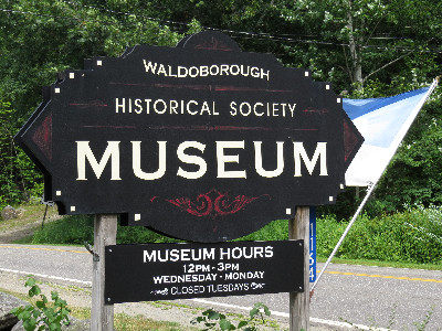 Sign of Waldoboro Historical Society